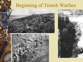Beginning of Trench Warfare 