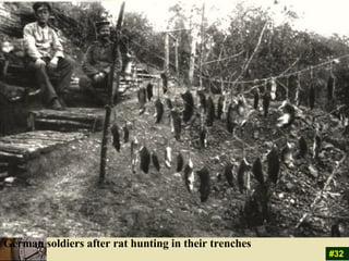 German soldiers after rat hunting in their trenches  #32 