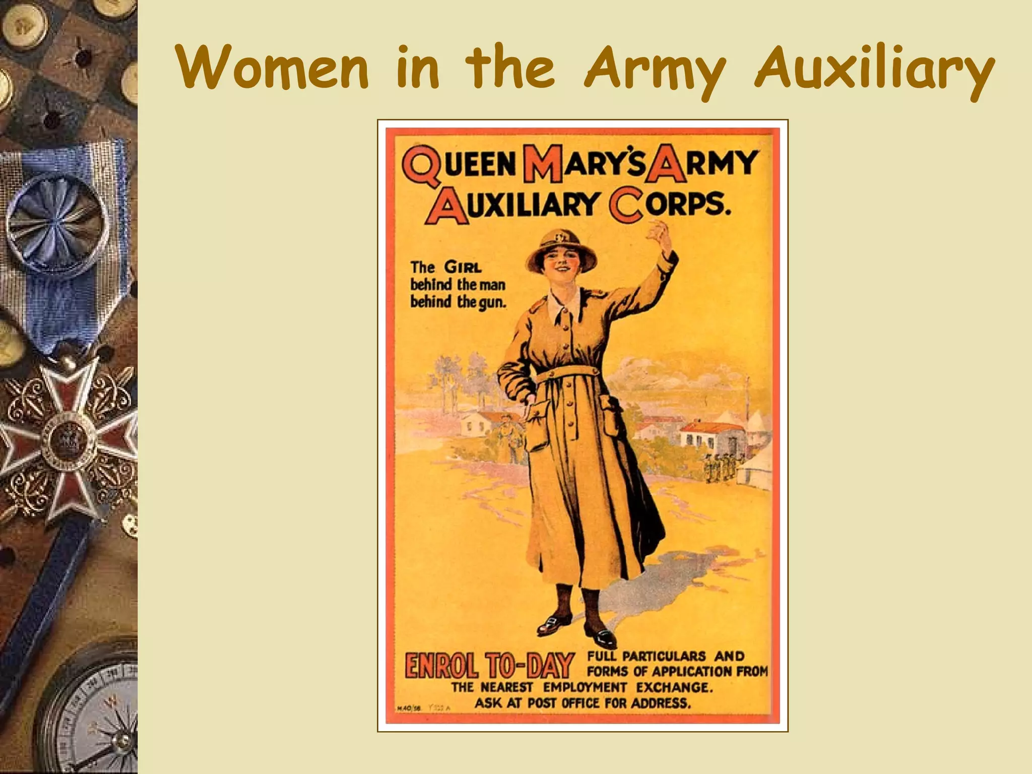 Women in the Army Auxiliary
 