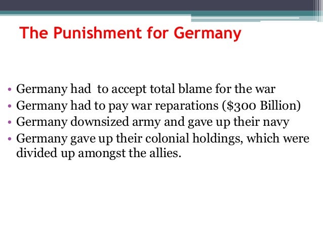 was germany to blame for the The finger-pointing about who caused the first world war began almost as soon as the war was over under the terms of the treaty of versailles, germany accepted. was germany to blame for the The finger-pointing about who caused the first world war began almost as soon as the war was over under the terms of the treaty of versailles, germany accepted.