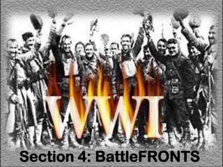 Section 4: BattleFRONTS
 