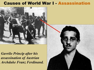 Causes of World War I - Assassination




Gavrilo Princip after his
assassination of Austrian
Archduke Franz Ferdinand.
 