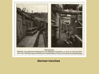 German trenches
 
