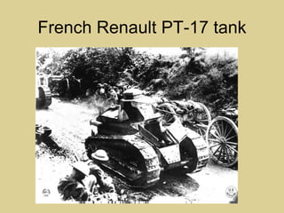 French Renault PT-17 tank
 