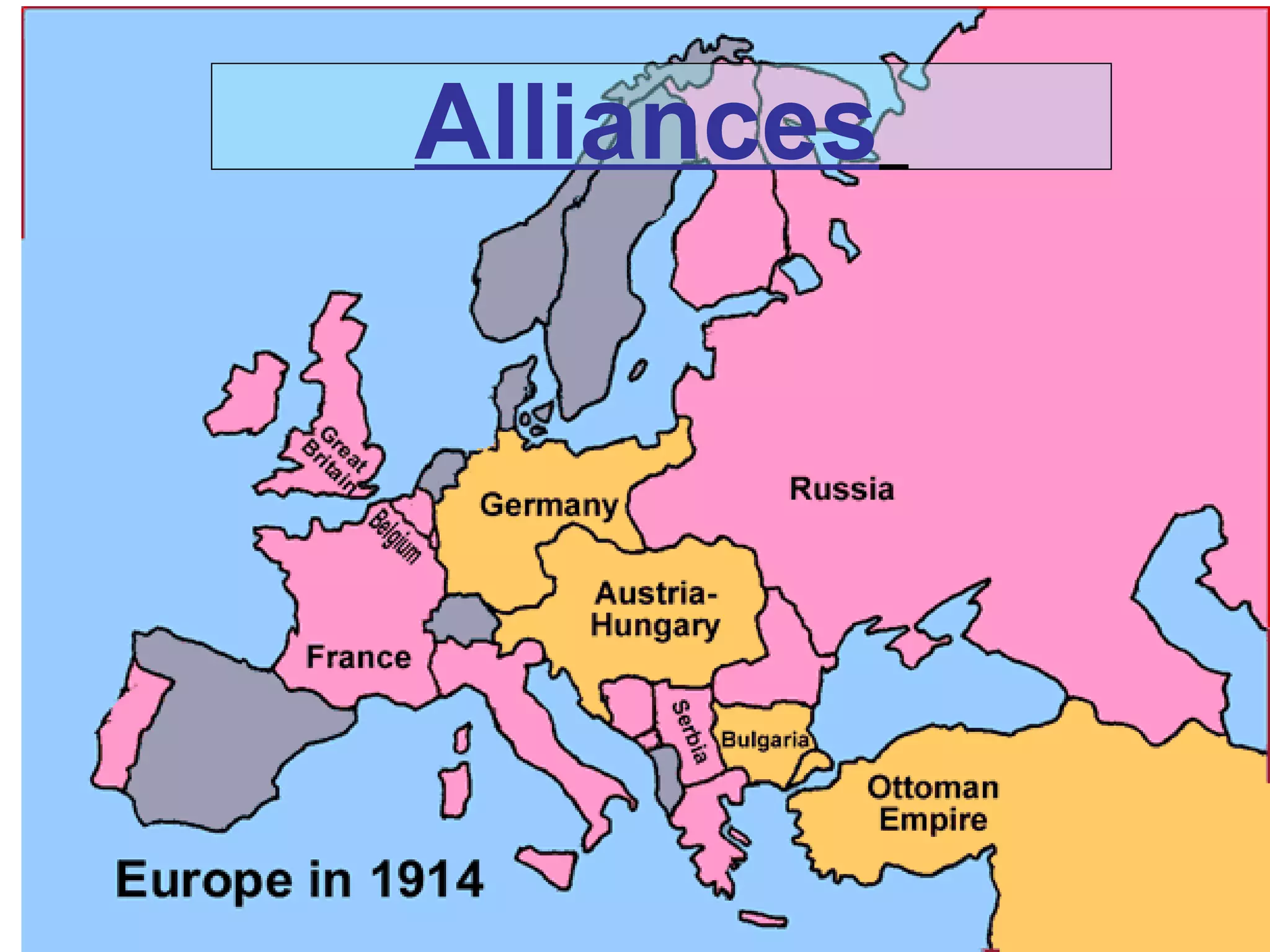 Alliances
 