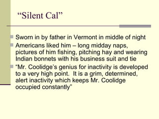 WWI and the aftermath