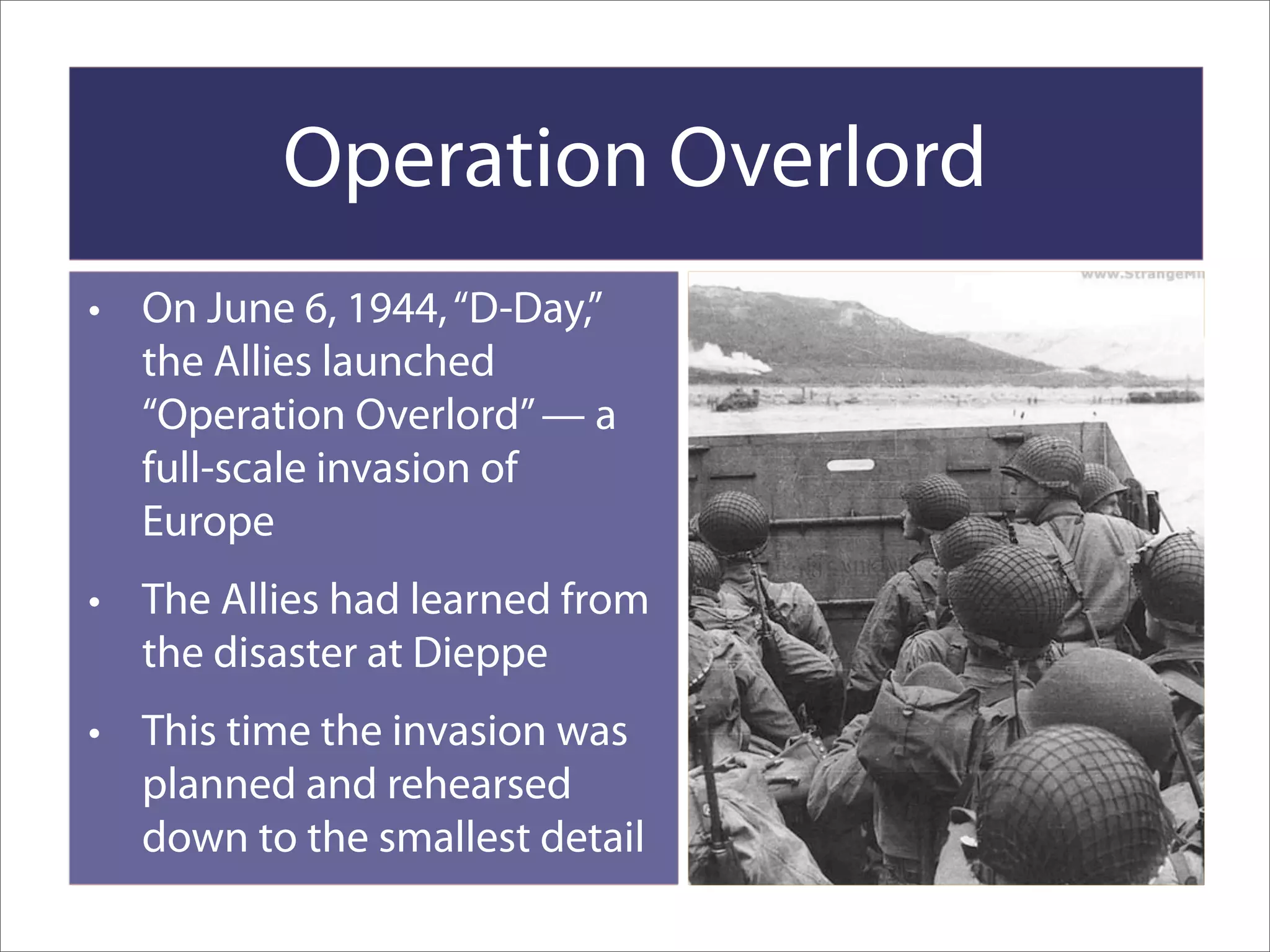 WWII D-Day