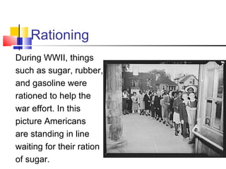 Sugar Rationing WWII slide show | PPT