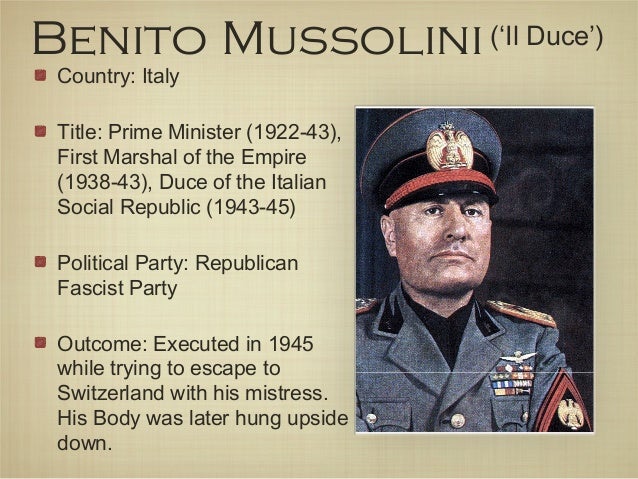 Wwii Intro And Leaders