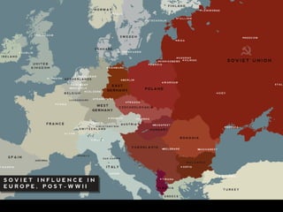 Cold War Map of Europe
 