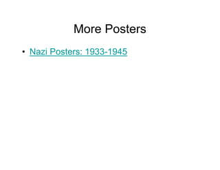 More Posters
Nazi Posters: 1933-1945
 