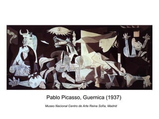 Pablo Picasso, Guernica (1937) Museo Nacional Centro de Arte Reina Sofía, Madrid