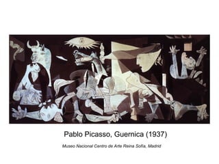 Pablo Picasso, Guernica (1937) Museo Nacional Centro de Arte Reina Sofía, Madrid 