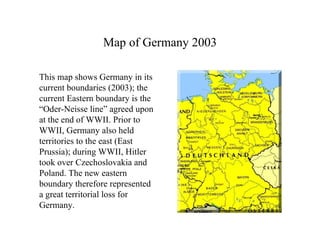 Map of Germany 2003 ,[object Object]