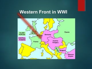 Western Front in WWI
 
