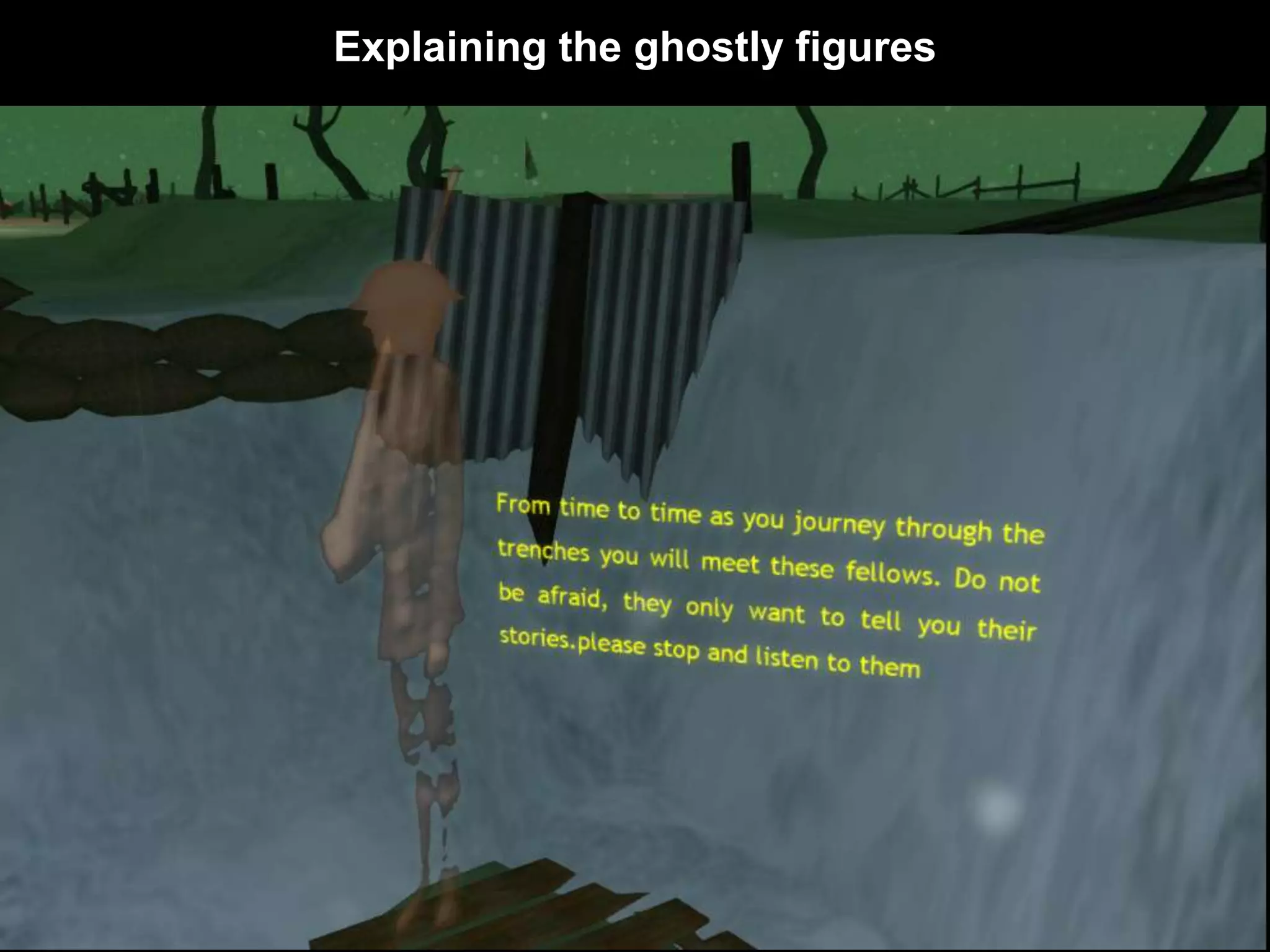 Explaining the ghostly figures