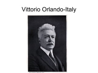 Vittorio Orlando-Italy
 