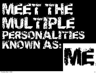 WWME #2: Church world