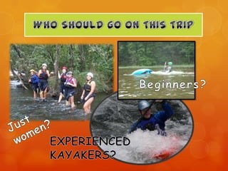 Spring Break Whitewater Kayaking