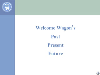 <ul><li>Welcome Wagon’s </li></ul><ul><li>Past </li></ul><ul><li>Present </li></ul><ul><li>Future </li></ul>