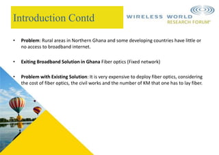 Comparative Analysis Between Fiber optics and Wimax in Rural Areas | PPTX
