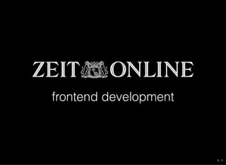 frontend developmentfrontend development
1 . 1
 