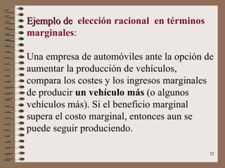Terminos Marginales ECONOMIA | PPT