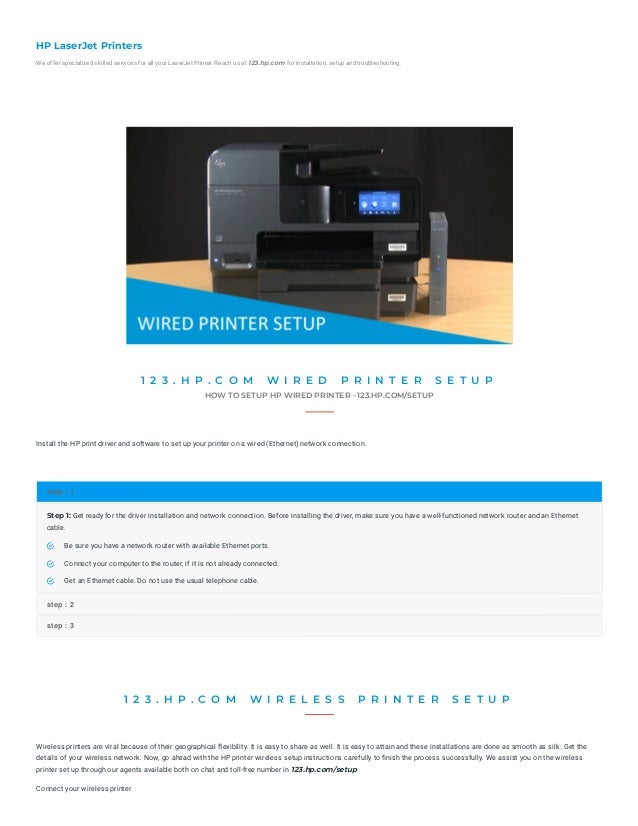 How To Setup Hp Laserjet Printer