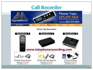 Call Recorder
 