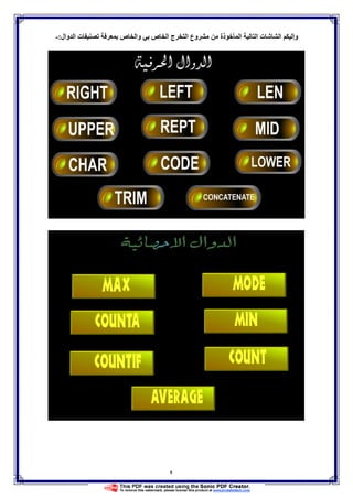 ٩
‫وال‬ ‫ا‬ ‫ت‬ ‫ص‬ ‫وا‬ ‫ص‬ ‫ا‬ ‫ج‬ ‫ا‬ ‫وع‬ ‫ذة‬ ‫ا‬ ‫ا‬ ‫ت‬ ‫ﺵ‬ ‫ا‬ ‫وإ‬:-
 