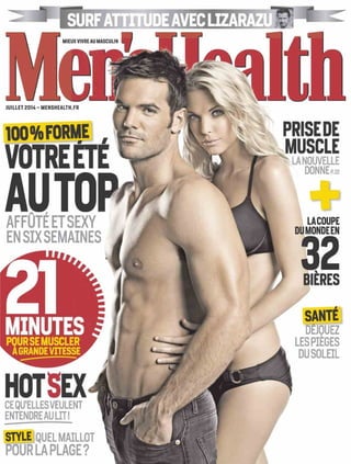 Magazine men's health no.65 juillet 2014  france