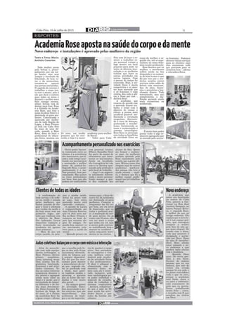 Jornal Diário Cabofriense - minha coluna "Cantinho das Ideias" 15 de julho de  2015