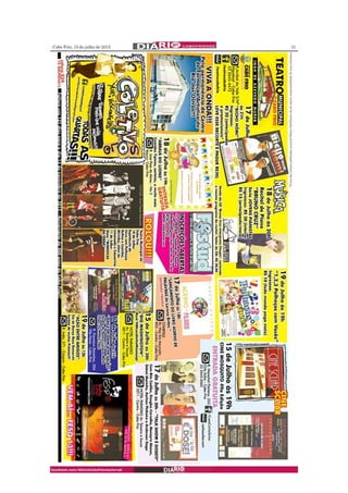 Jornal Diário Cabofriense - minha coluna "Cantinho das Ideias" 15 de julho de  2015