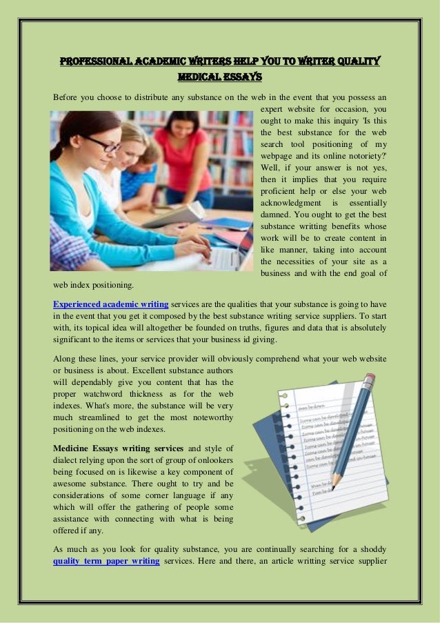 Professional quality essays