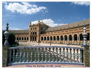 Plaza De Espana, Seville, Spain
 