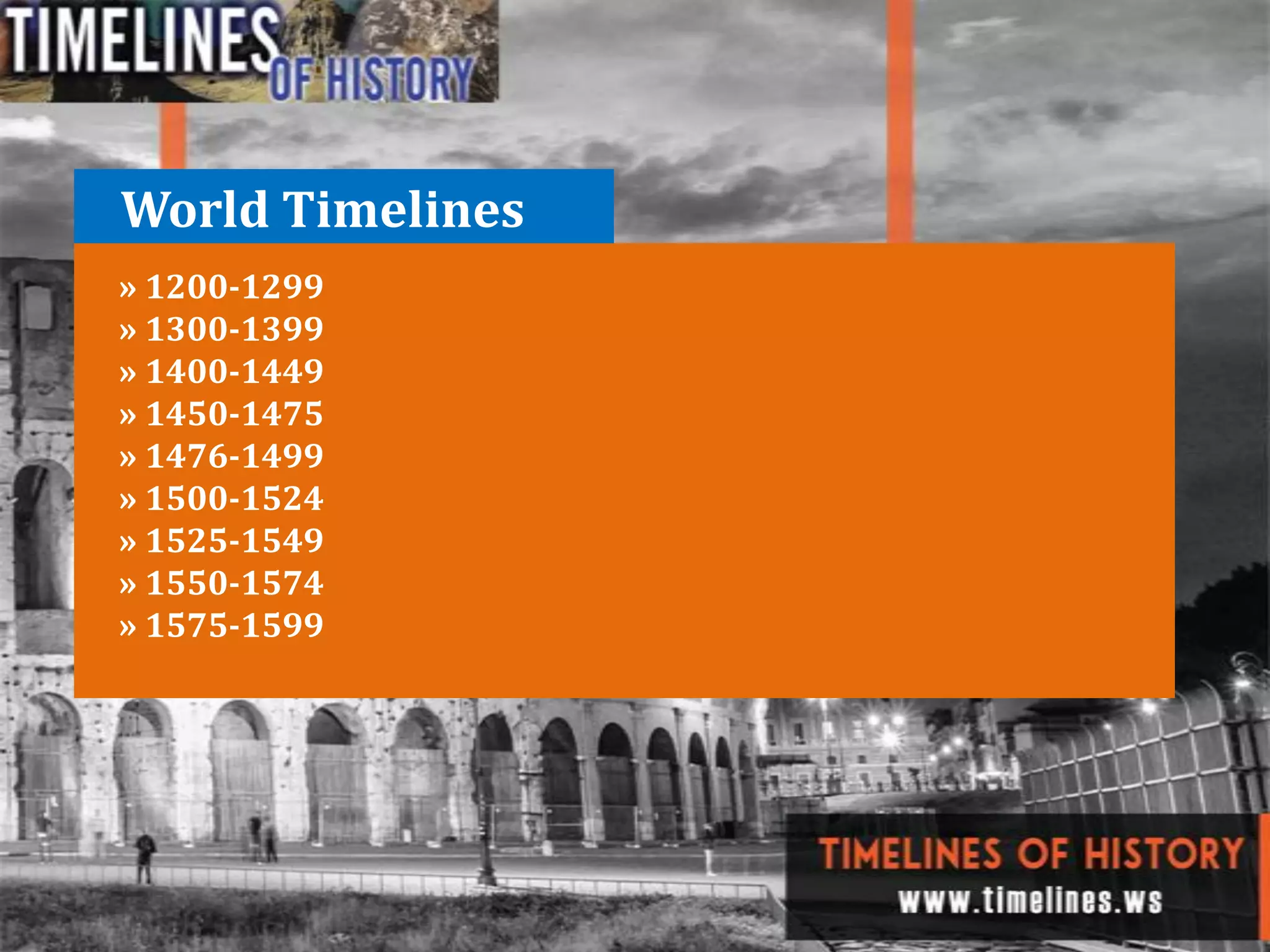 Timeline of world events | PDF