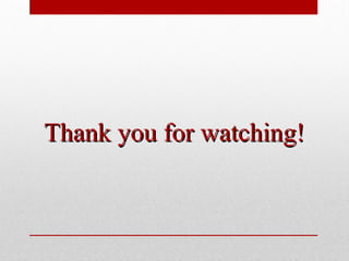 Thank you for watching!Thank you for watching!
 