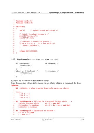 cours algorithme | PDF