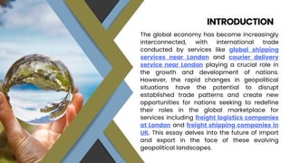 Future of Import and Export and The Major Trends Shaping the Future of ...