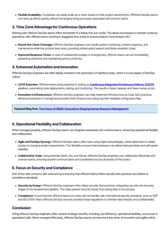 The Strategic Benefits of Hiring Offshore DevOps Engineers | PDF ...