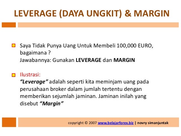 Cara belajar dasar forex
