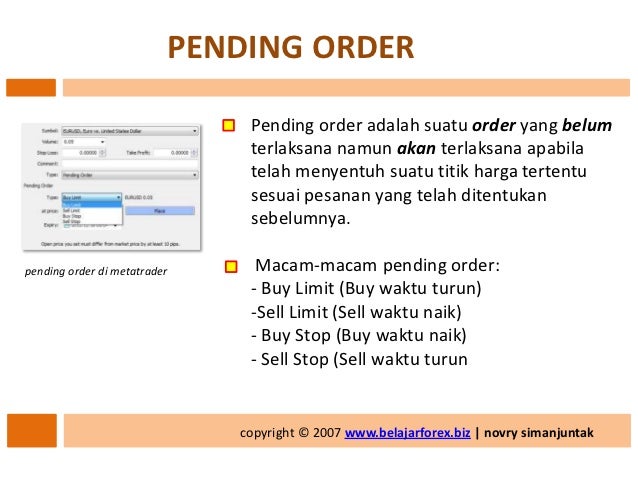 Dasar hukum forex trading