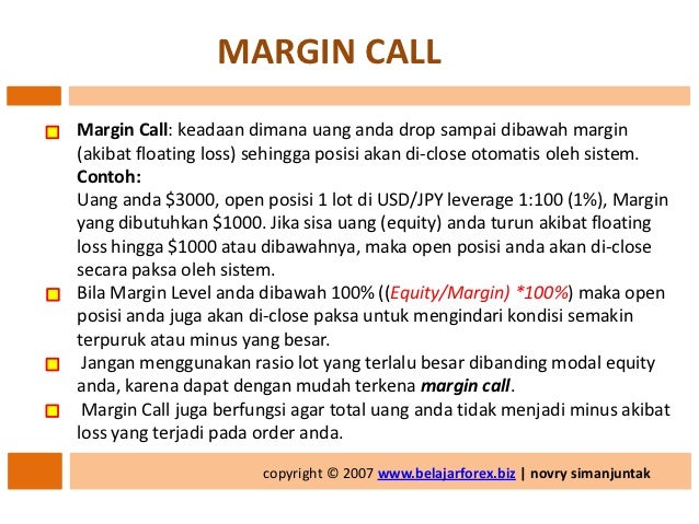 Tutorial forex dasar