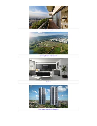 Is Devanahalli Bangalore Urban or Rural?
Upcoming Projects in Devanahalli
Brochure
Birla Estates Apartments in Bangalore
 