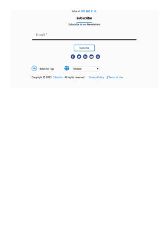 USA:+1.551.800.1110
Subscribe
Subscribe to our Newsletters
Subscribe
Email *
    
 Back to Top  Global
Copyright Ⓒ 2023 C-Zentrix. All rights reserved. Privacy Policy Terms of Use
 