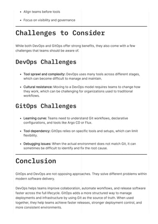 GitOps vs DevOps Explained: Differences, Use Cases & Best Practices | PDF