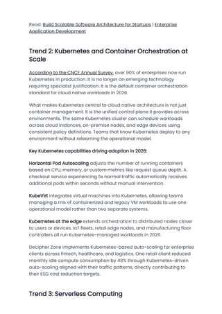 Cloud Native Architecture in 2026: Trends, Tools, and Business Impact | PDF