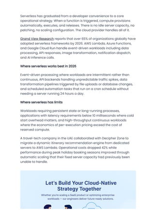 Cloud Native Architecture in 2026: Trends, Tools, and Business Impact | PDF