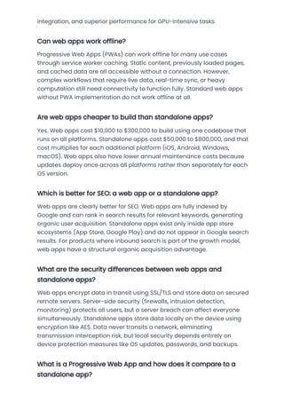 Web Apps vs Standalone Apps in 2026: Comprehensive Comparison of Cost ...