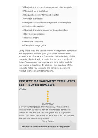 student project management template | PDF